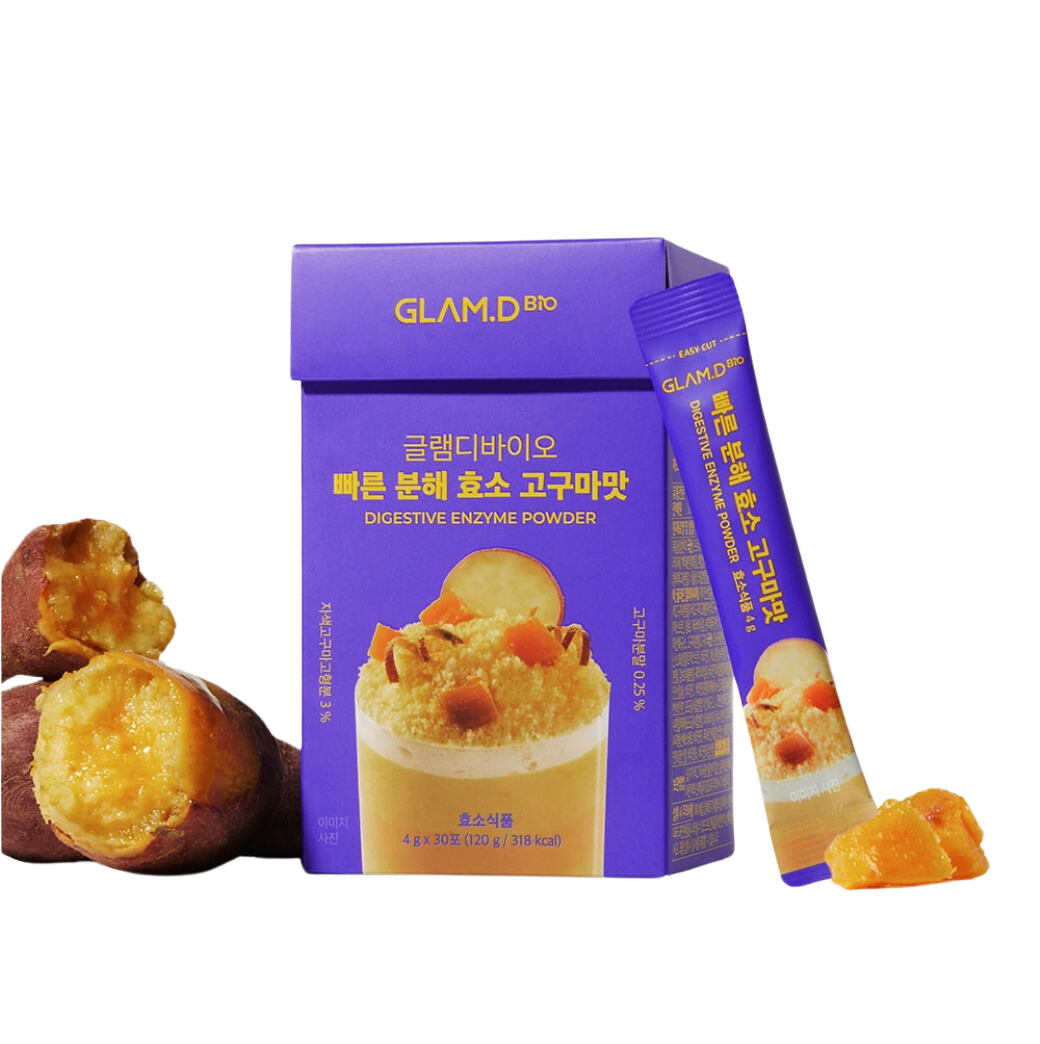 GLAM.D - 全新極速分解酵素(蕃薯味) 4g x 30包 塑身瘦身代餐