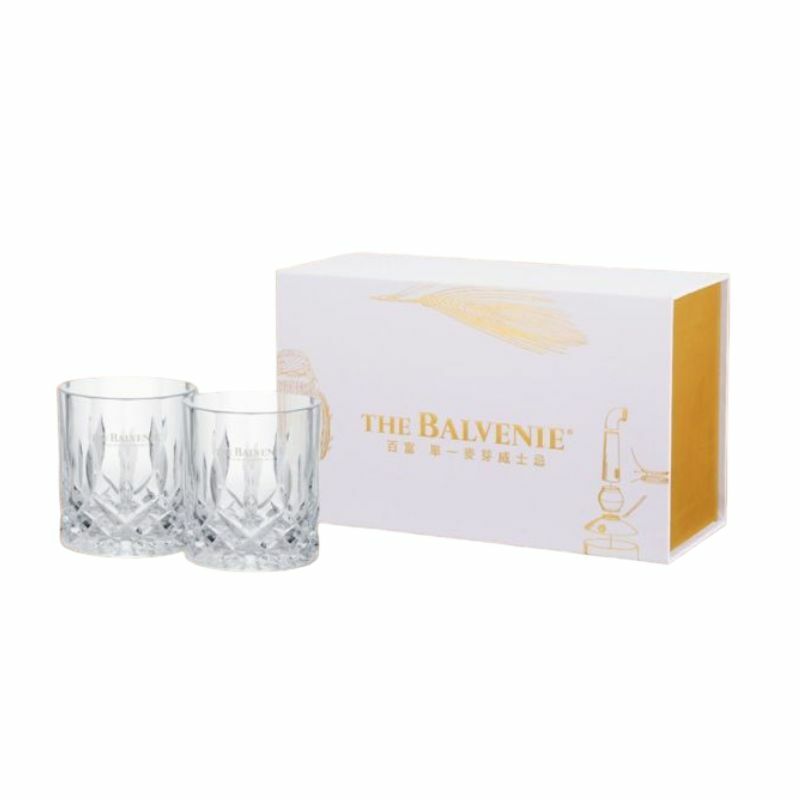 百富 雙入水晶威士忌杯禮盒