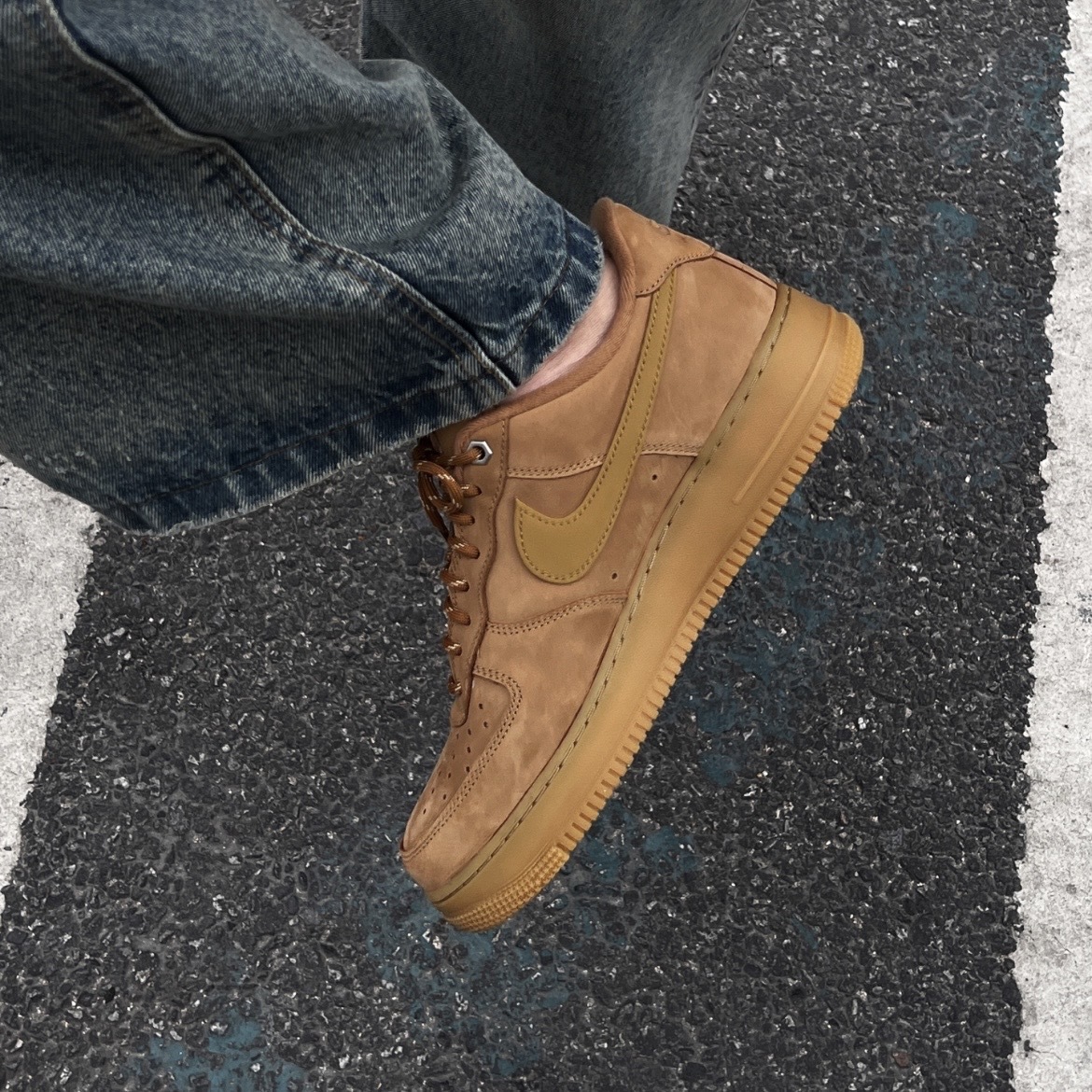 Nike AF1 Low 亞麻棕 小麥 牛皮色 CJ9179-200