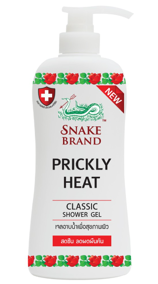 Snake Brand-泰國蛇牌玫瑰味沐 浴露450ml(單支)
