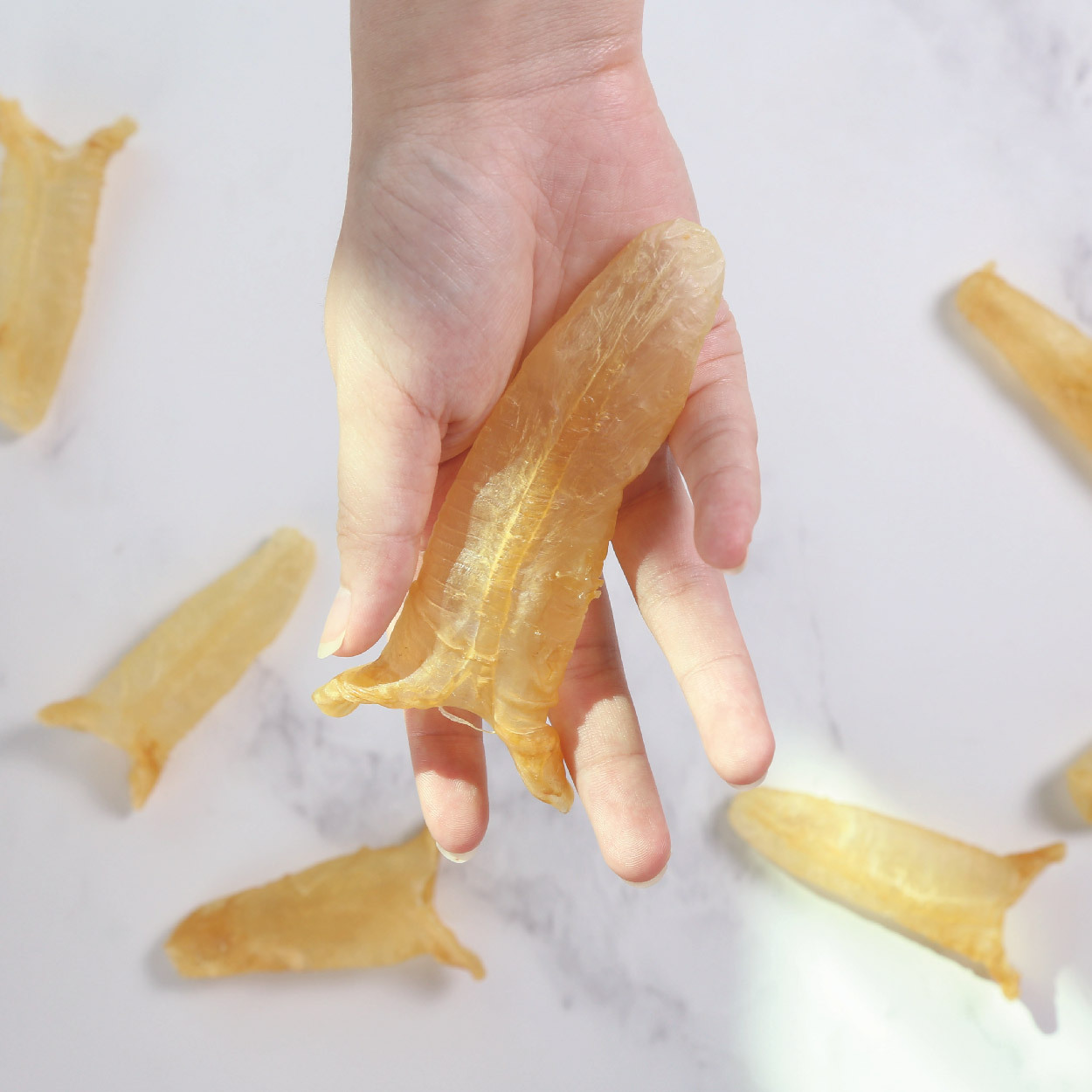 Bass Fish Maw (0.5 catty 55-60 pcs)