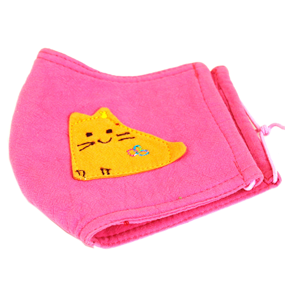 和風拼布立體口罩-成人(5入)-款式顏色隨機出貨