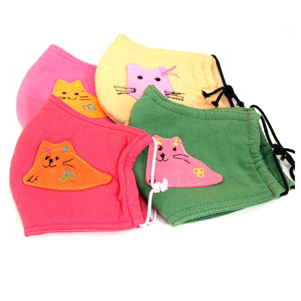 和風拼布立體口罩-成人(5入)-款式顏色隨機出貨