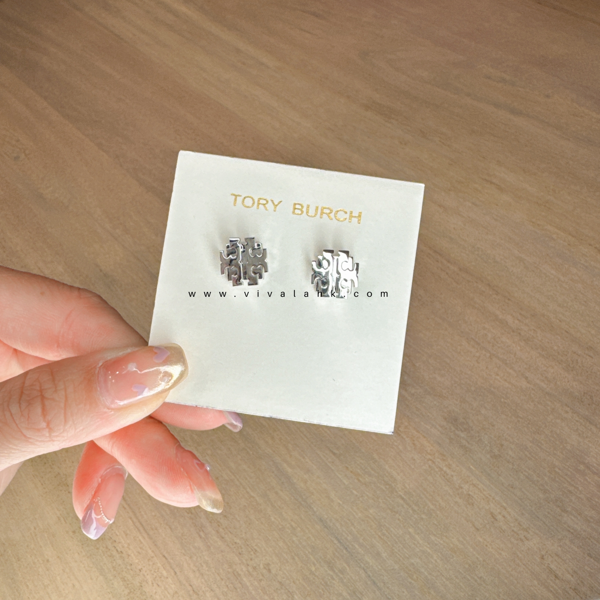 Tory Burch - T Logo 耳環 (S) (53355)