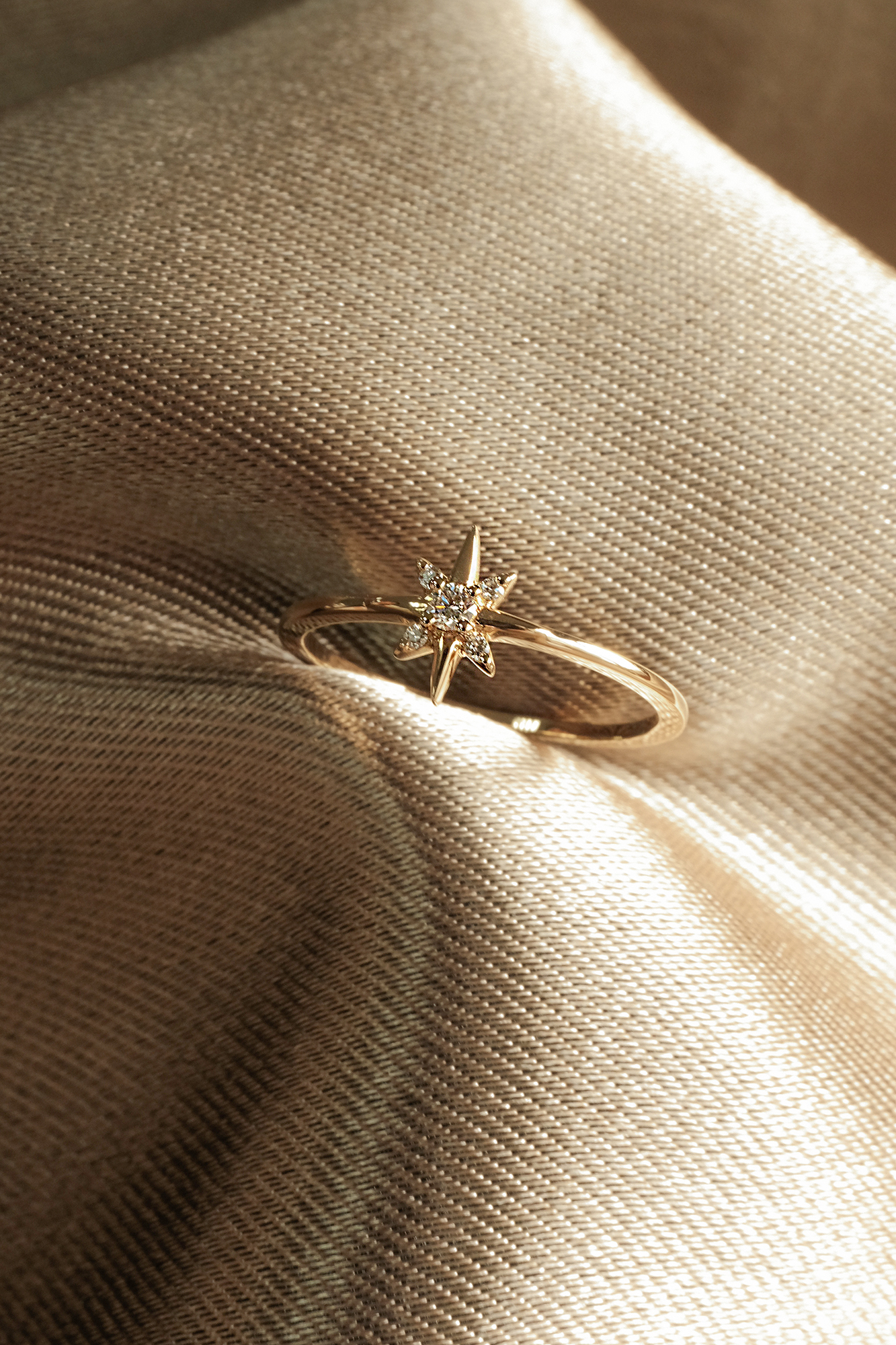 14K Twinkle Star戒指