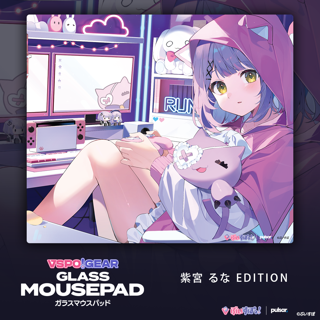 VSPOGEAR GLASS MOUSEPAD つなつエディション 【公式通販】 VSPOGEAR GLASS MOUSEPAD つなつエディション 【公式通販】