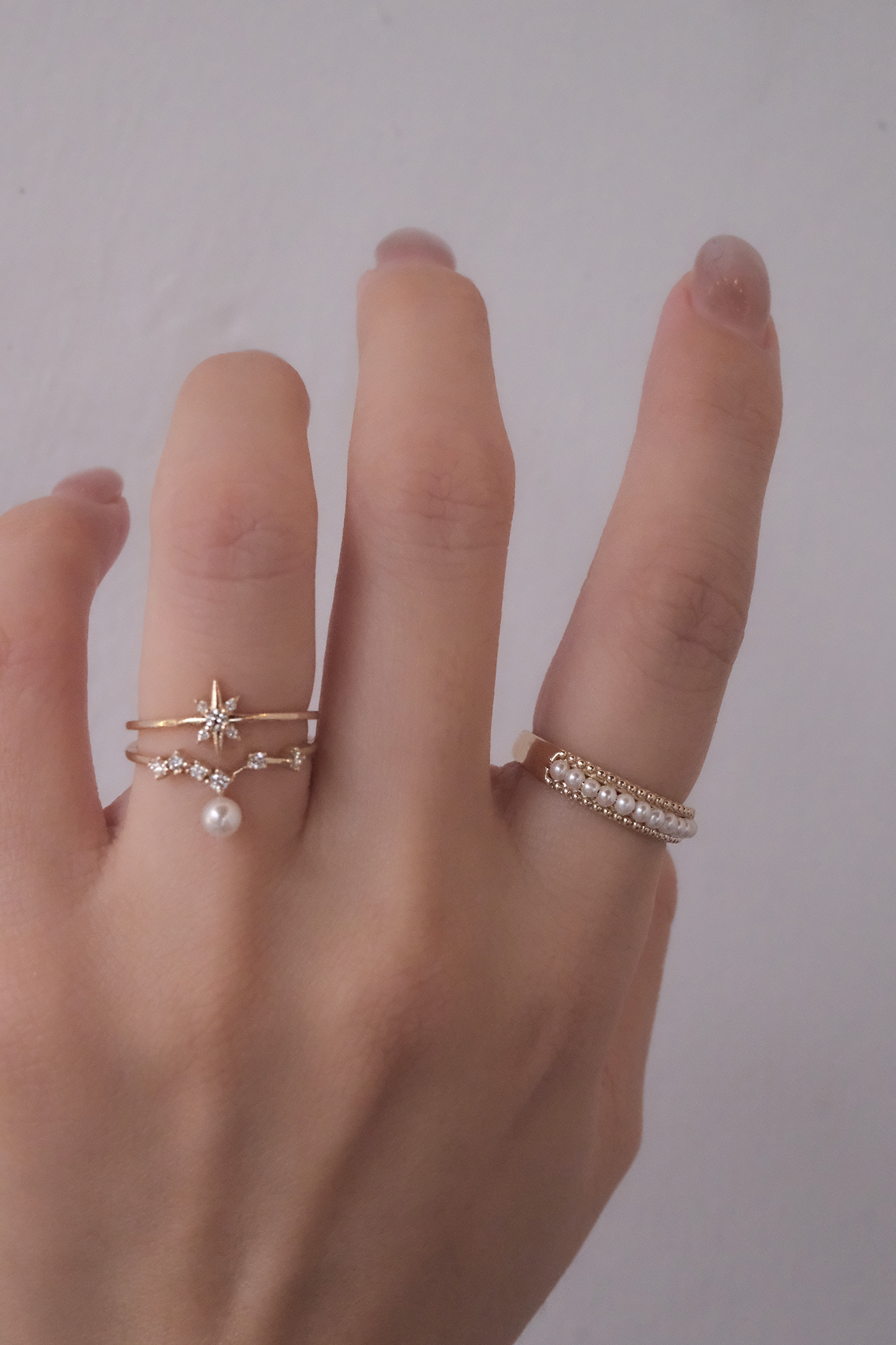 14K,純K,戒指,輕奢珠寶,天然鑽石,真鑽,星芒,星星