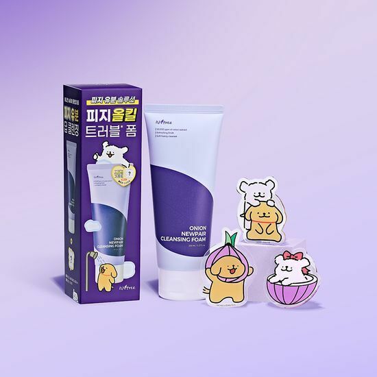 《Olive young連線》[Maltese Edition]Isntree Onion Newpair Cleansing Foam 150ml (+Phone Grip)