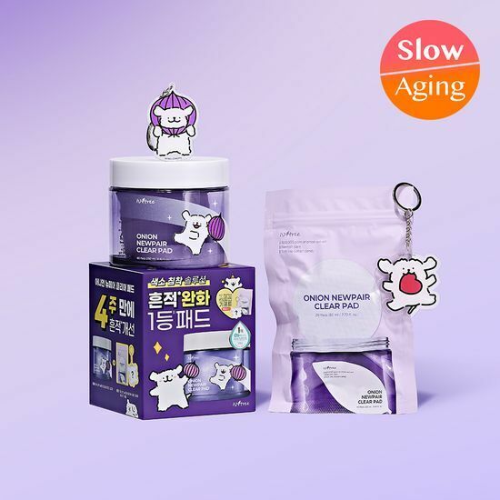 《Olive young連線》[Maltese Edition] Isntree Onion Newpair Clear Pad 60P (+20 Sheets)