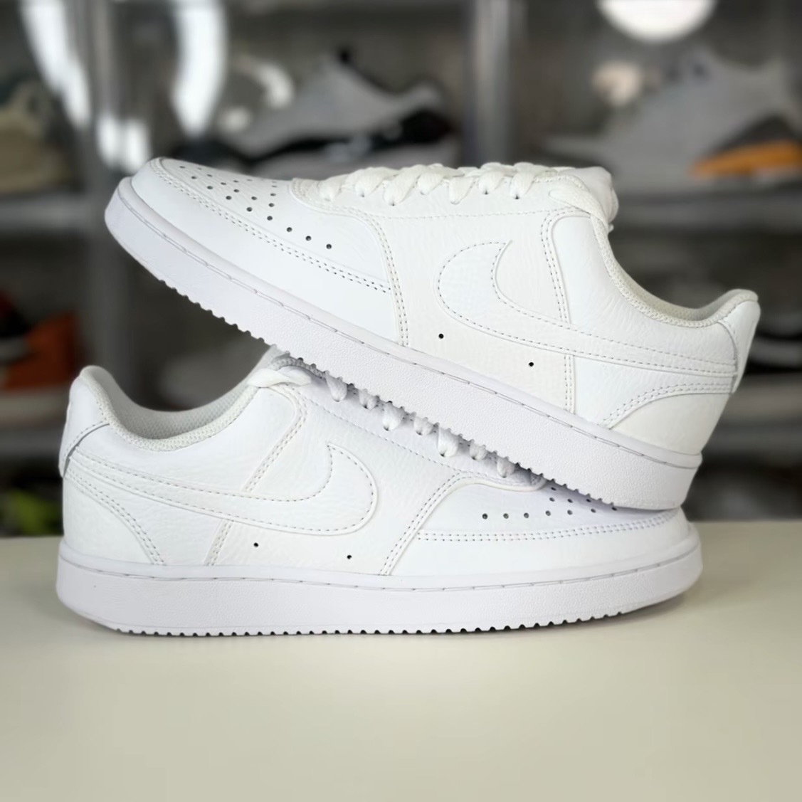 Nike Court Vision 純白 全白 小白鞋 CD5434-100