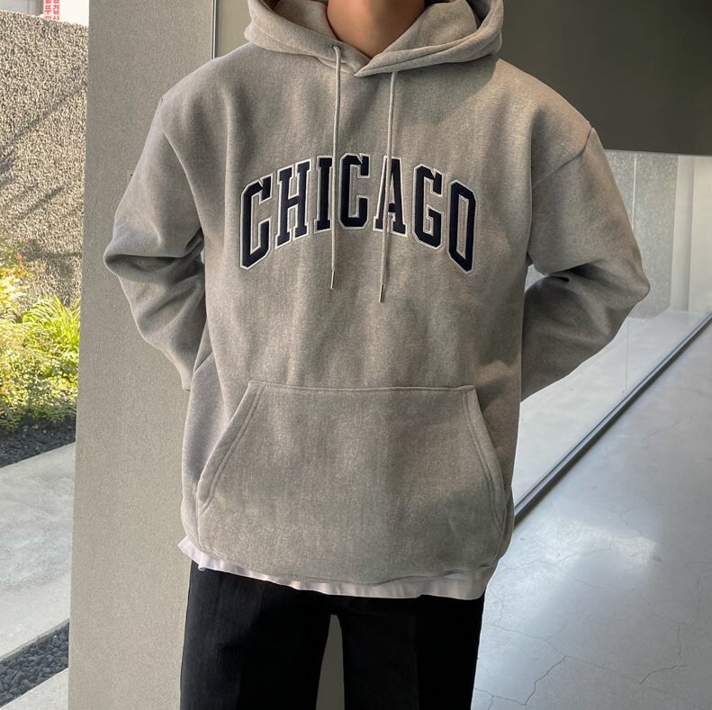 MS-F03 CHICAGO刺繡帽T