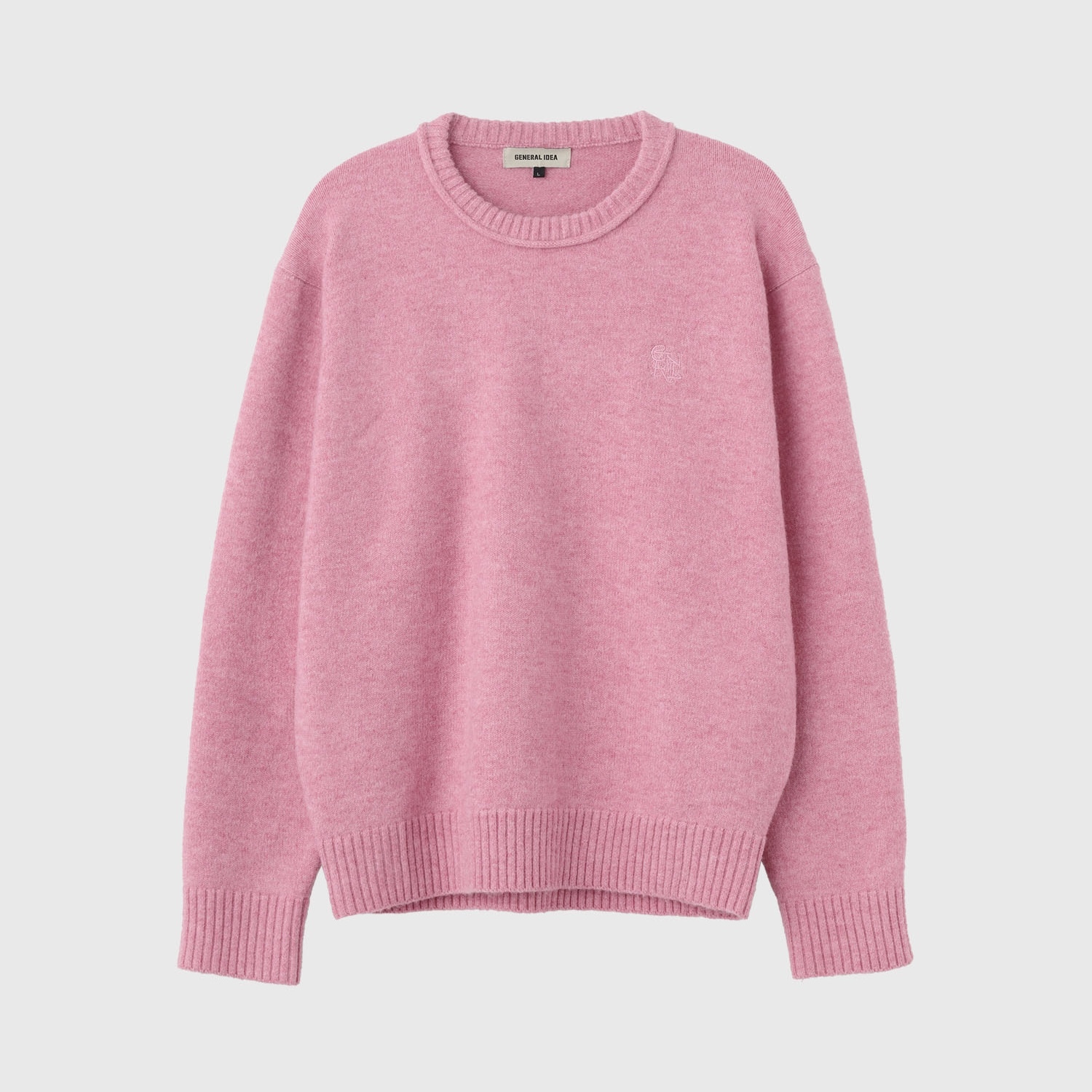 [GENERAL IDEA] MAN BOLD NECK BASIC PULLOVER