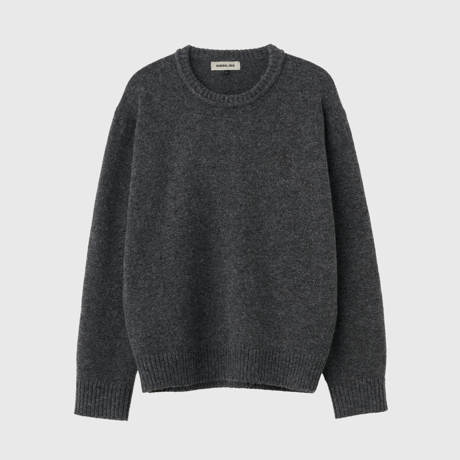 [GENERAL IDEA] MAN BOLD NECK BASIC PULLOVER
