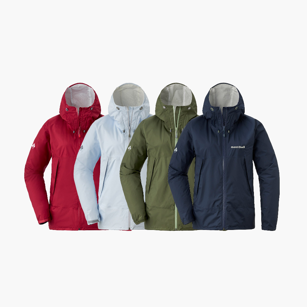 mont-bell] 女款Rain Hiker 雨中漫步雨衣(1128662)
