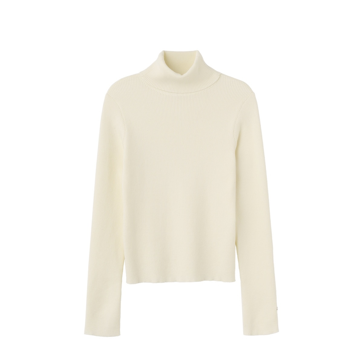 [GENERAL IDEA] RIBBED TURTLENECK PULLOVER