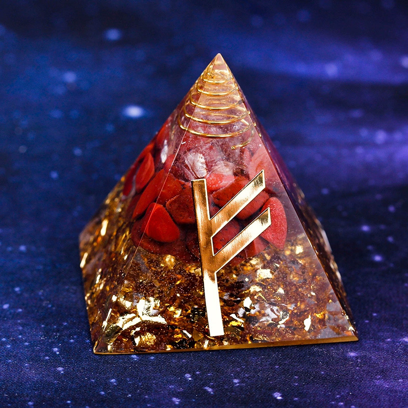 【能量金字塔】吸引/提升: 財富幸運｜盧恩符文x奧根水晶