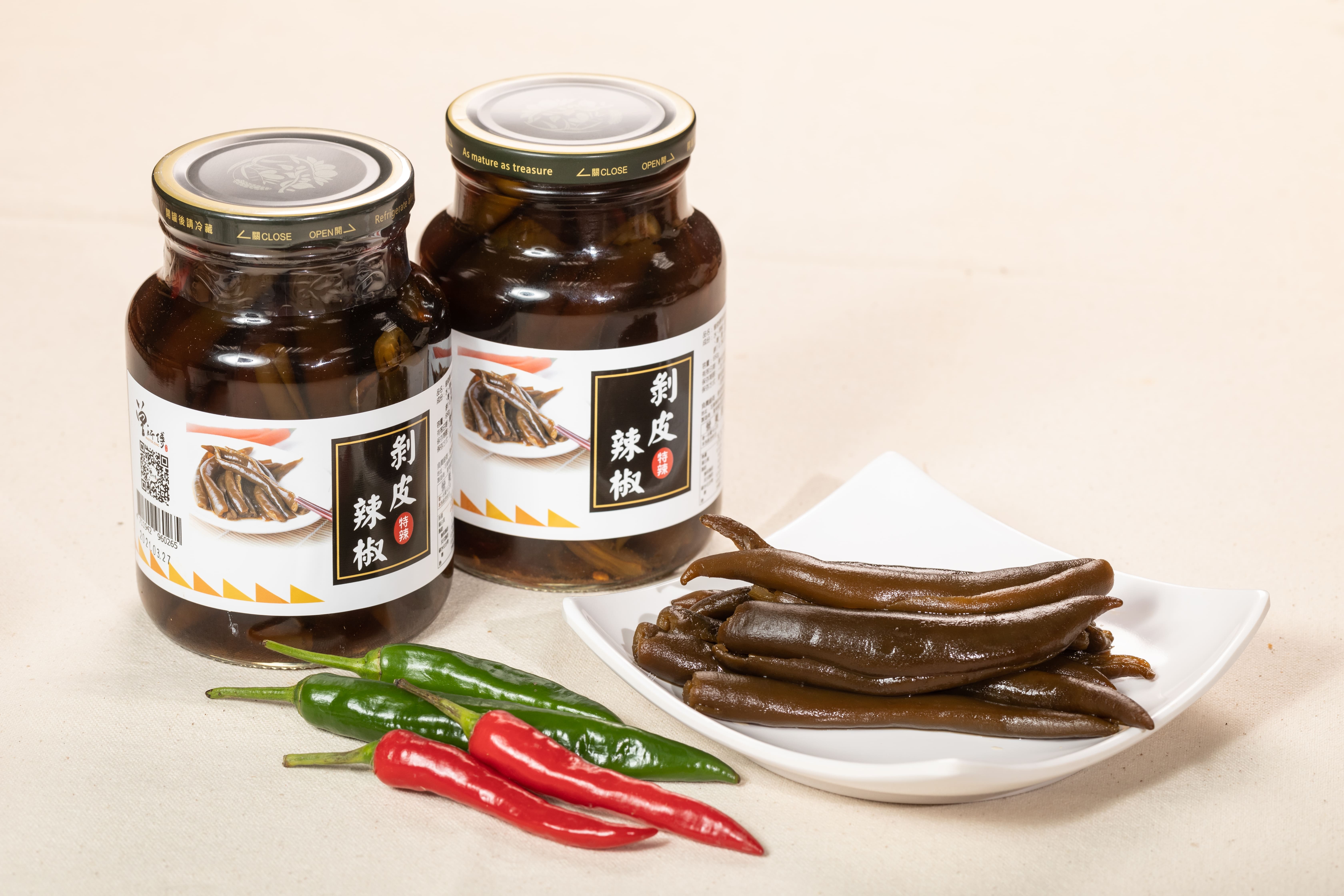 茶油剝椒(450g/650g)｜特辣｜常溫｜素食