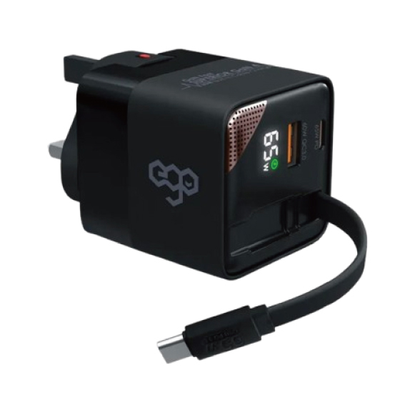 EGO  CH042-PQ 65W Superior GaN 4 充電器
