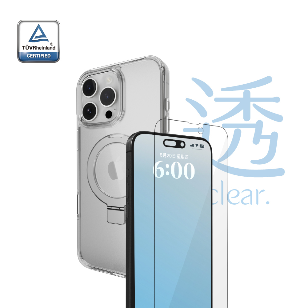 S-60 護眼貼＋【 SwitchEasy 】MagStand M 磁吸支架防摔手機殼