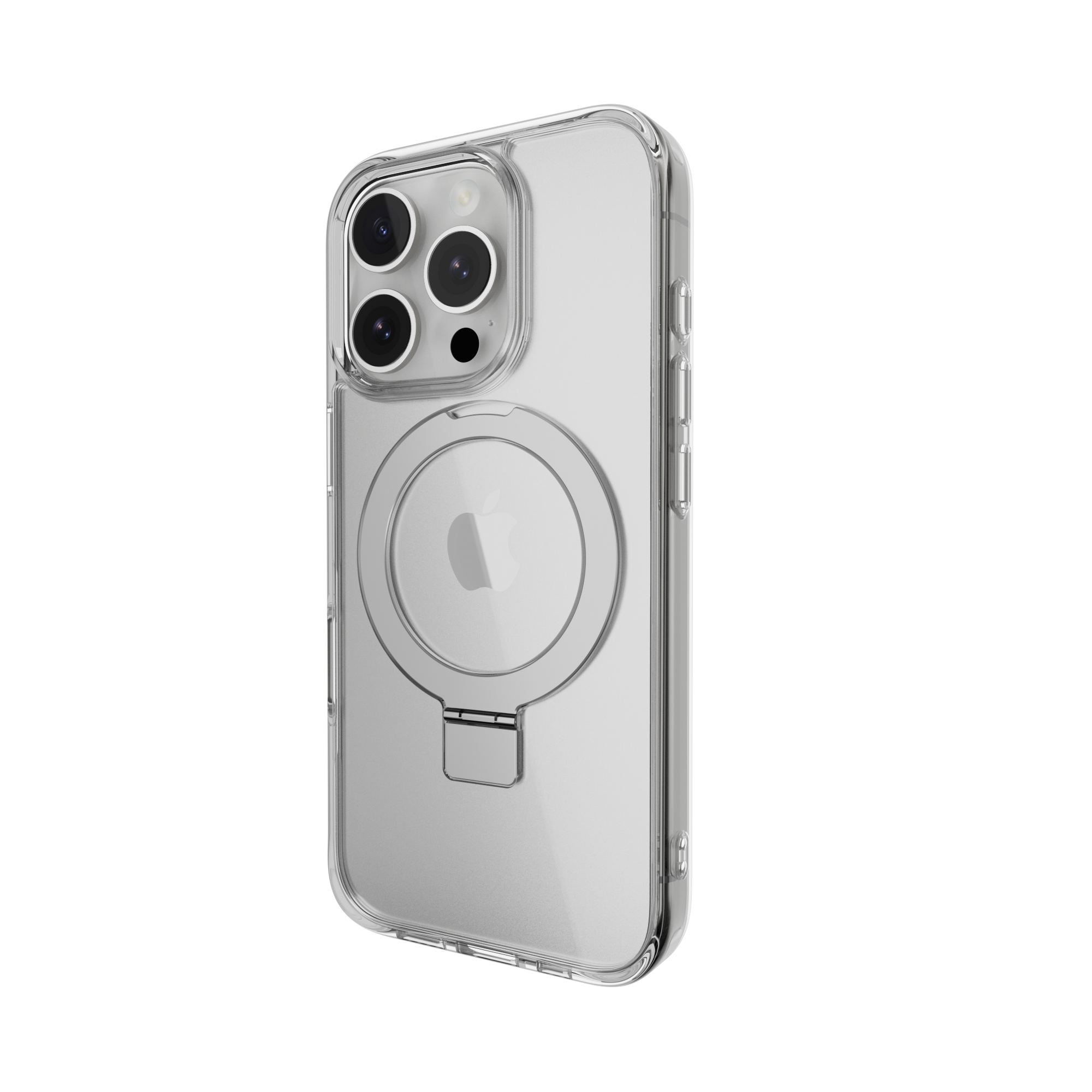 【 SwitchEasy 】iPhone 16 系列 MagStand M 磁吸支架防摔手機殼（透明 / 透黑）