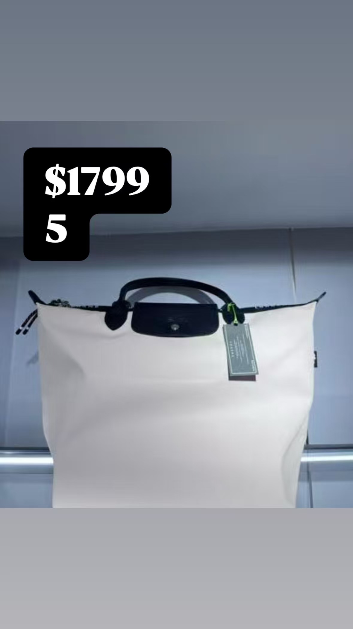 LONGCHAMP粉紅色手提包-T