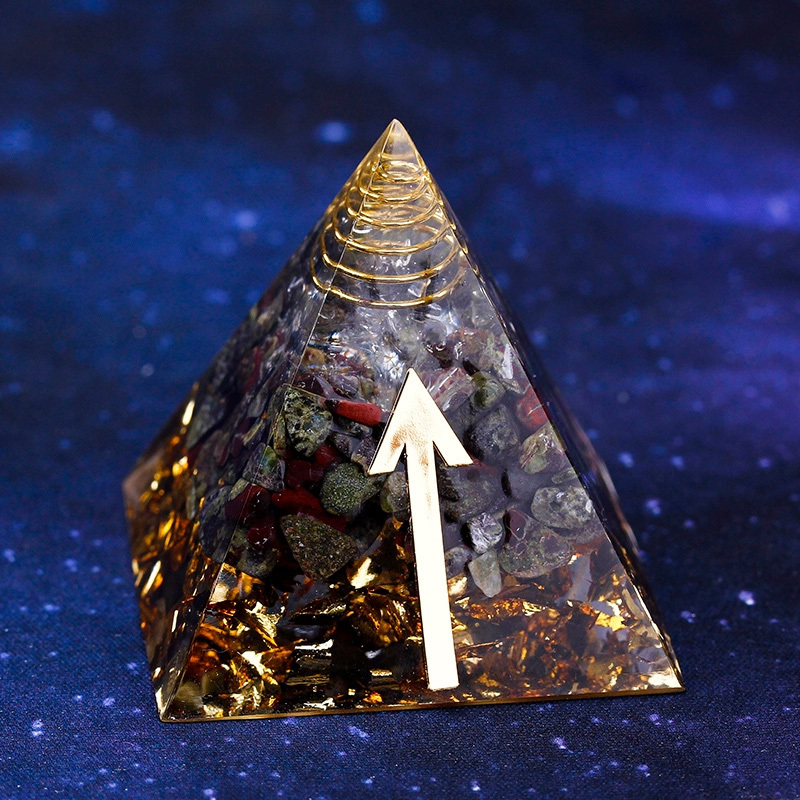 【能量金字塔】吸引/提升: 事業晉升 ｜盧恩符文x奧根水晶