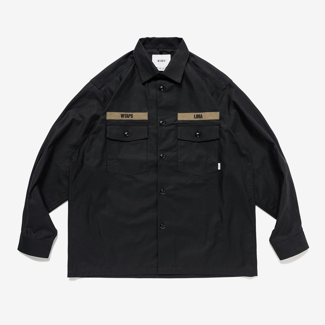 {現貨} WTAPS CBW / LS / COTTON. SATIN 242WVDT-SHM01