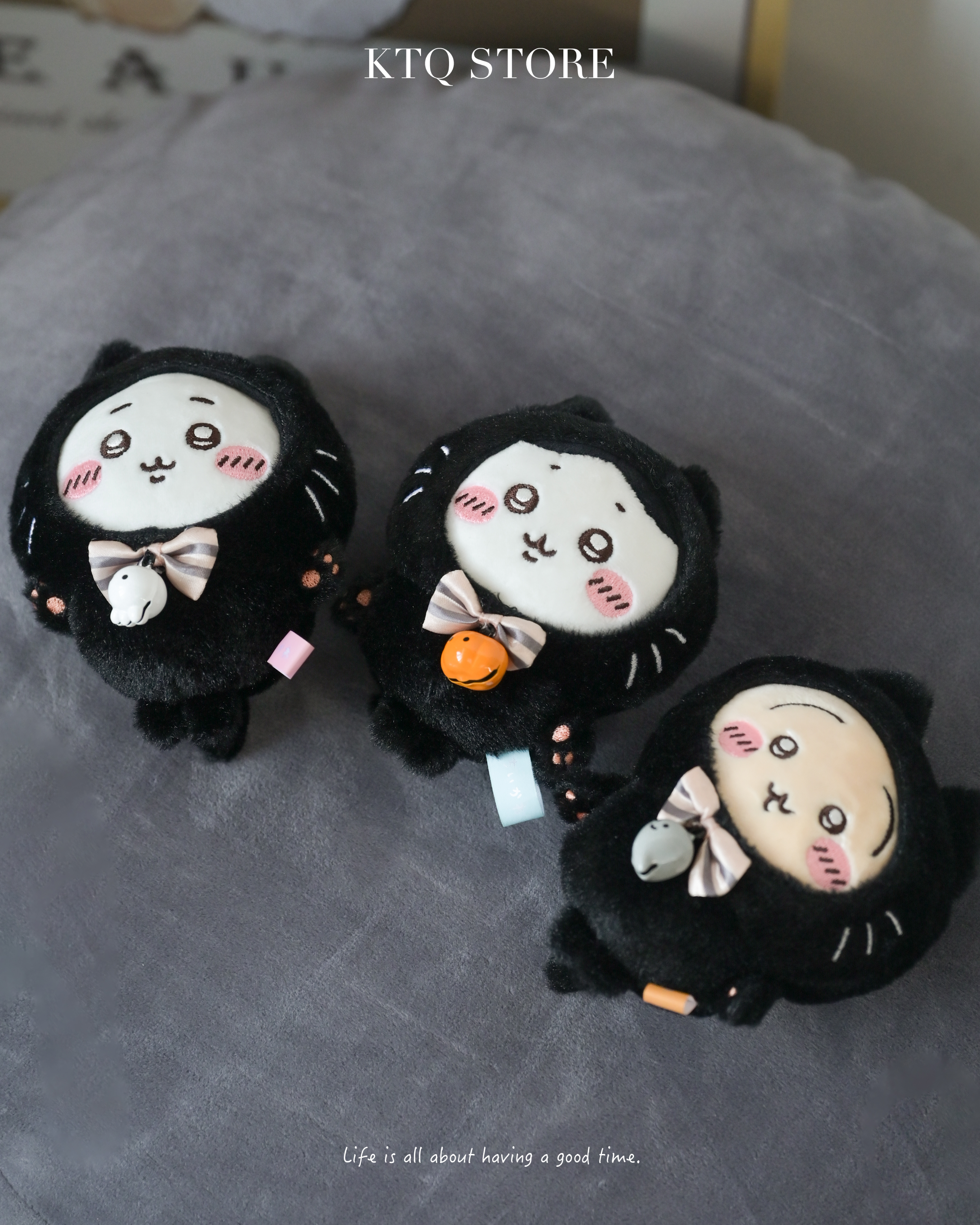 KTQ STORE ‧ 日本 Chiikawa 吉伊卡哇 萬聖節新品 吉伊 小八 烏薩奇 小桃 古本