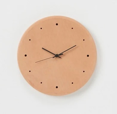 Hender Scheme CLOCK (COW LEATHER) - NATURAL PRE ORDER ITEM (預訂中)