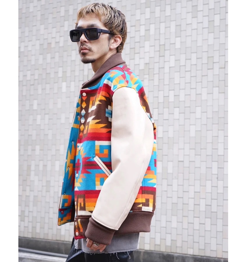 Hender Scheme × PENDLETON 2024 A/W STADIUM JUMPER JACKET - PRE ORDER ITEM (預訂中)