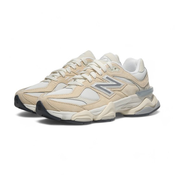 NEW BALANCE 休閒鞋 NB 9060 米黃色 麂皮 復古 女 U9060WNB