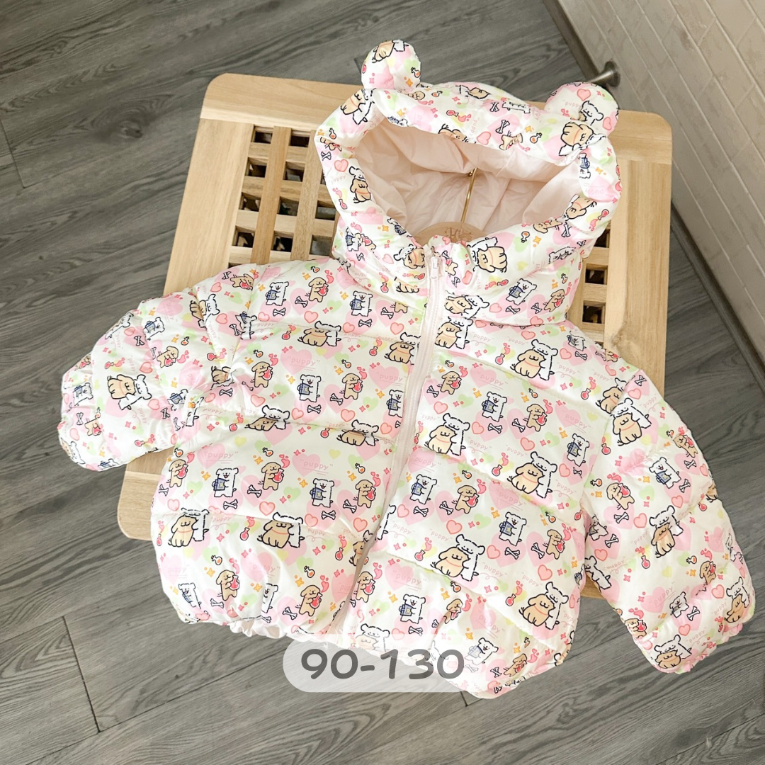 麻吉狗狗 小耳朵手塞棉外套