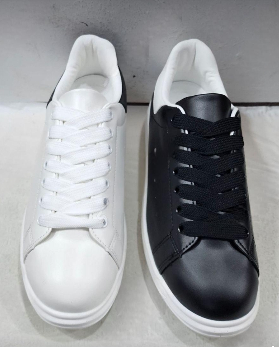 厚底增高皮革休閒運動鞋