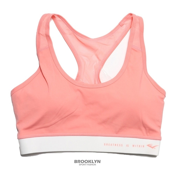 EVERLAST 運動內衣 桃粉白 標語 印花 健身 訓練 有氧 運動 女 4122146051