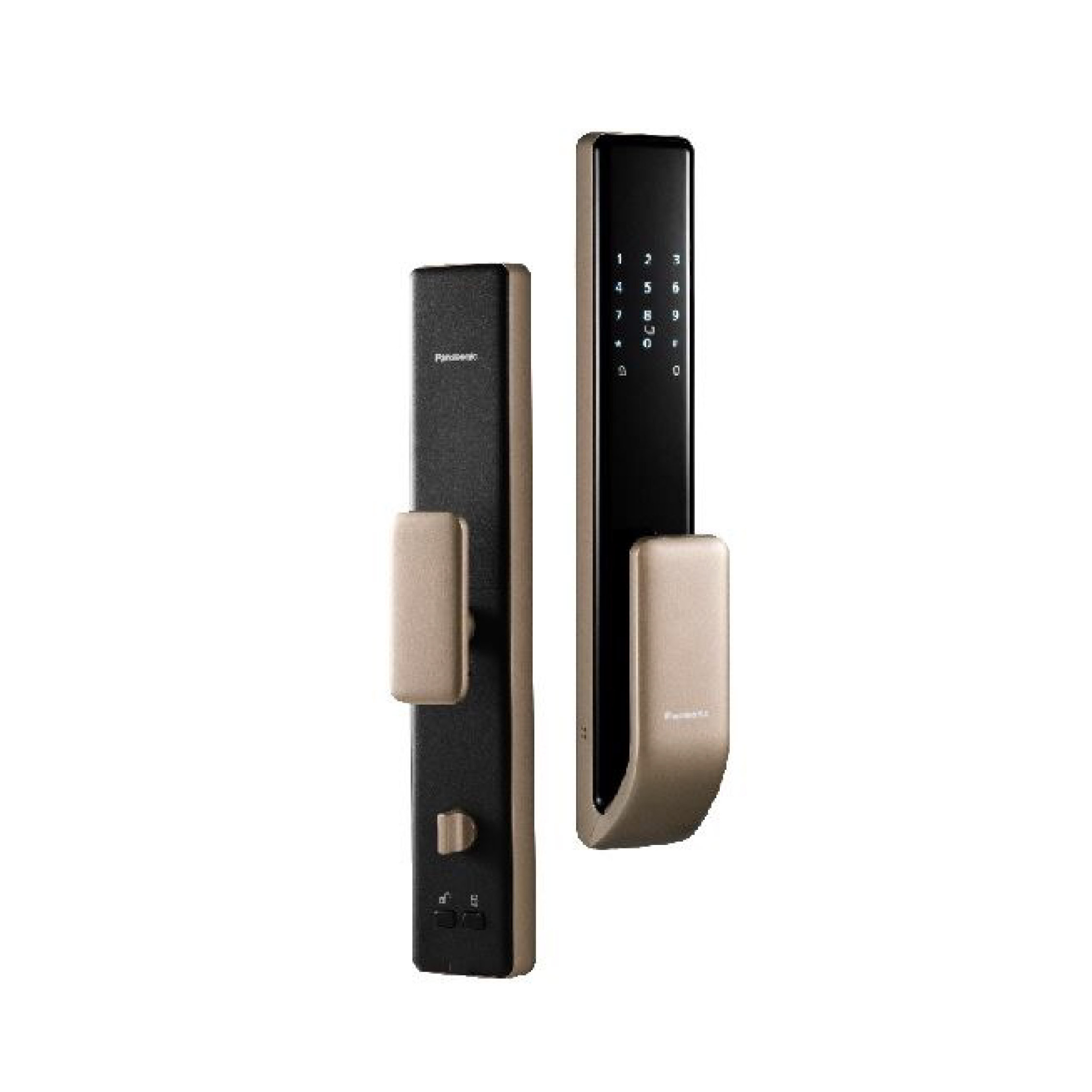 Panasonic 樂聲牌 EMR4112Y-HK 智能鎖 (金色)【包基本木門安裝】