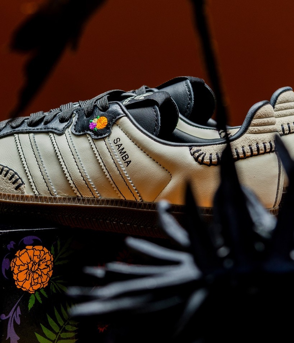 Adidas Originals SAMBA OG “Dia De Los Muertos White 白色 JI3931