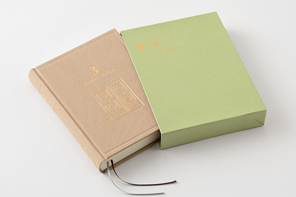 日本MIDORI ．三年連用日記 迷你 淺褐 12710-006