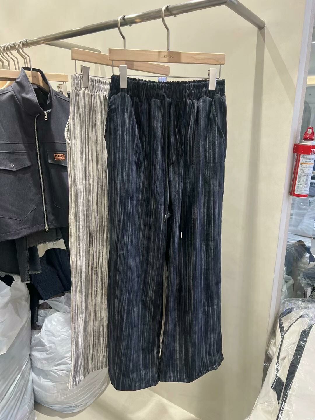 直紋鬆身褲 ENOC-002P