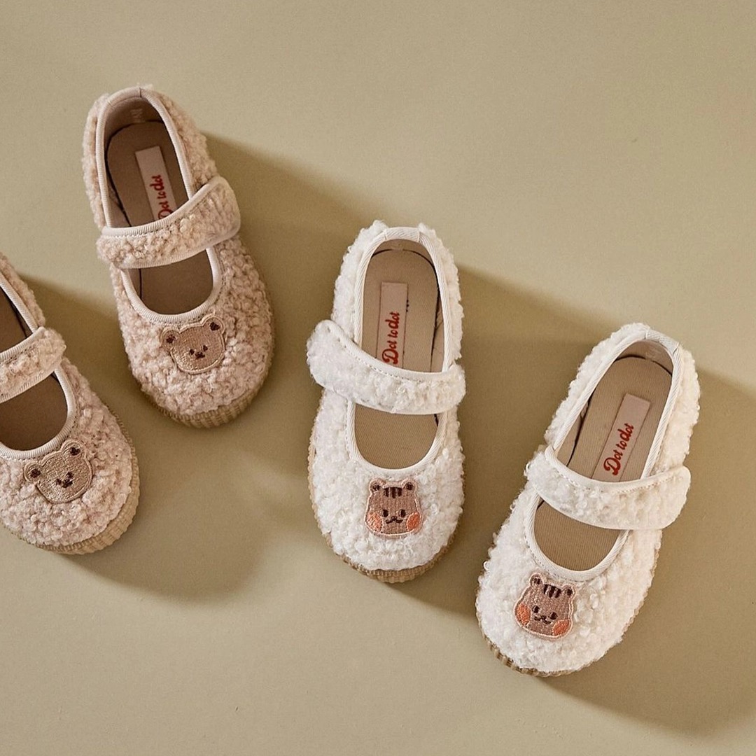 24FW Fluffy可愛捲毛瑪麗珍鞋