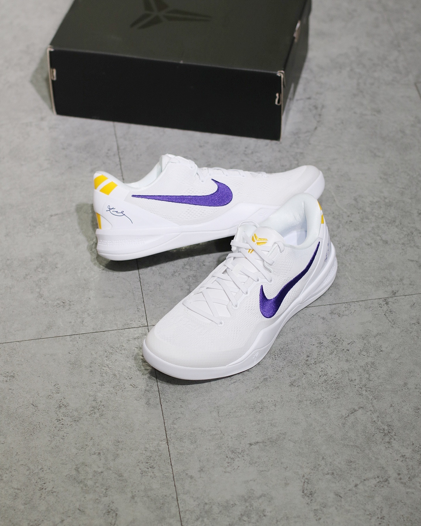 Nike Kobe 8 Protro Lakers Home 白色 HF9550-100