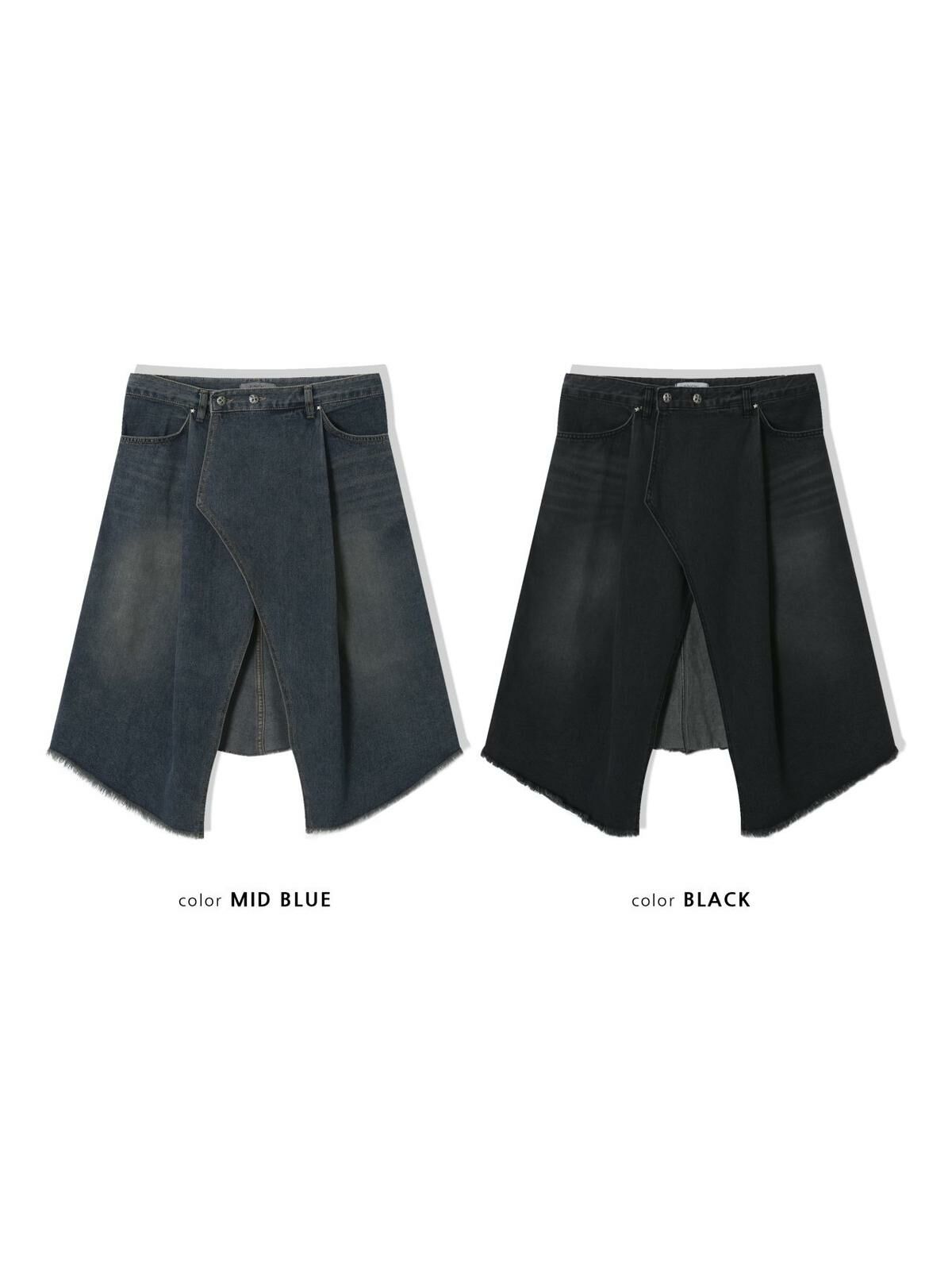 洗水牛仔裙 ENOC-006P