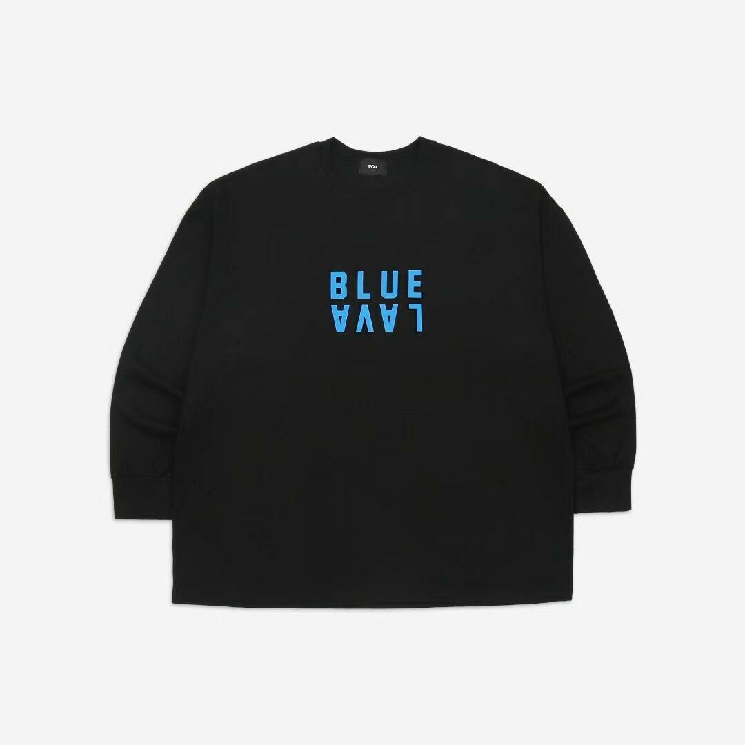 OverSize英文字圖案長袖衫 SVXL-041T