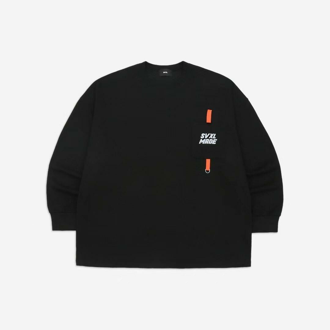 OverSize英文字長袖衫 SVXL-043T