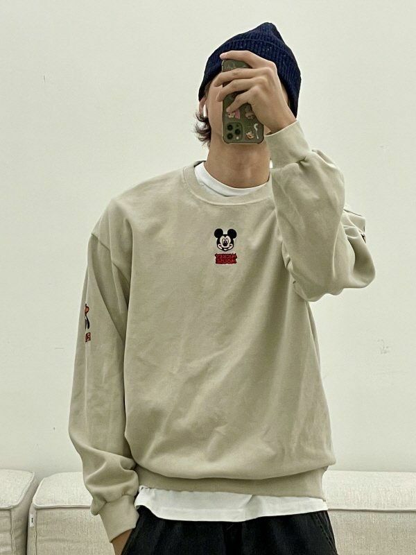 洗水卡通圖案衛衣 HIGH FIVE-121T