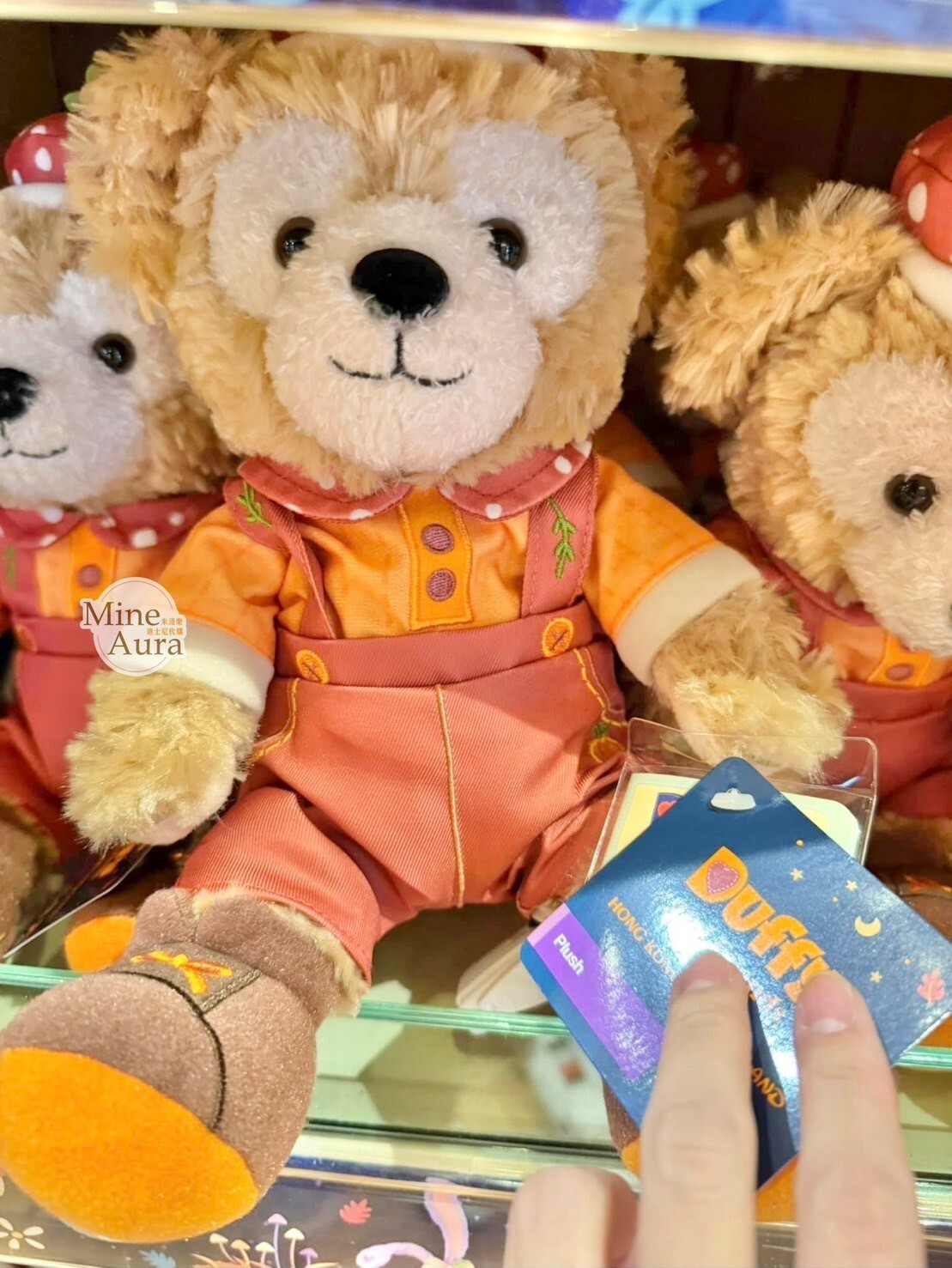 2024 萬聖節限定 達菲 Duffy 與好友們 達菲 Duffy 絨毛 SS號 娃娃 玩偶 -香港迪士尼樂園