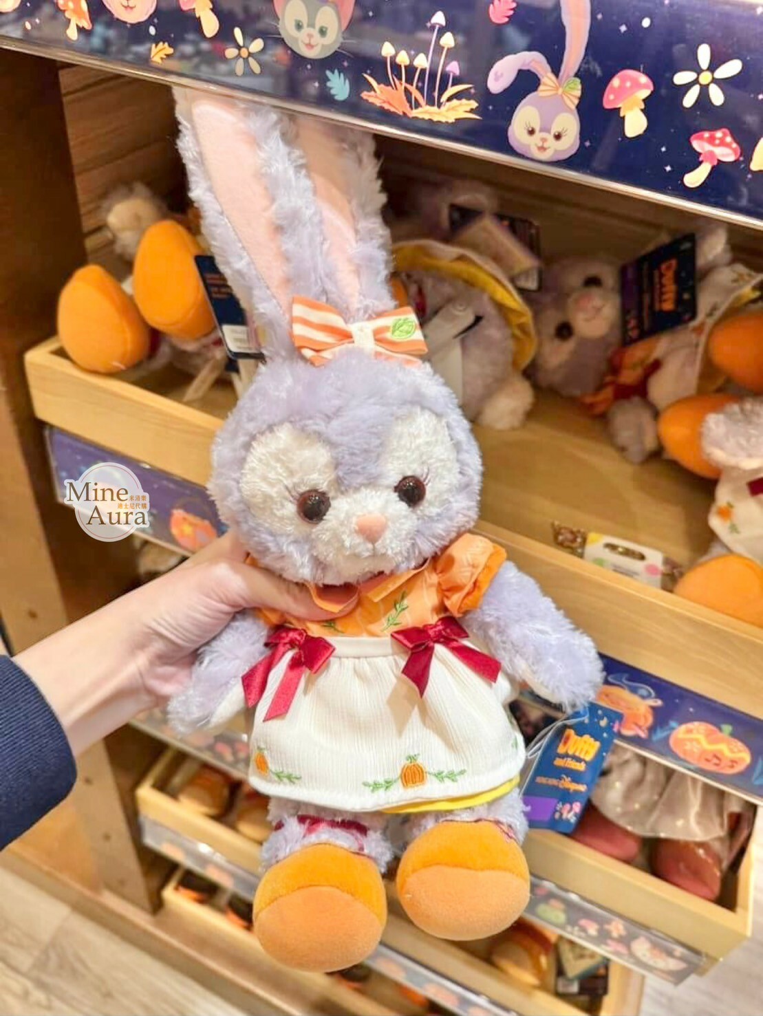 2024 萬聖節限定 達菲 Duffy 與好友們 史黛拉露 星黛露 StellaLou 絨毛 SS號 娃娃 玩偶 -香港迪士尼樂園