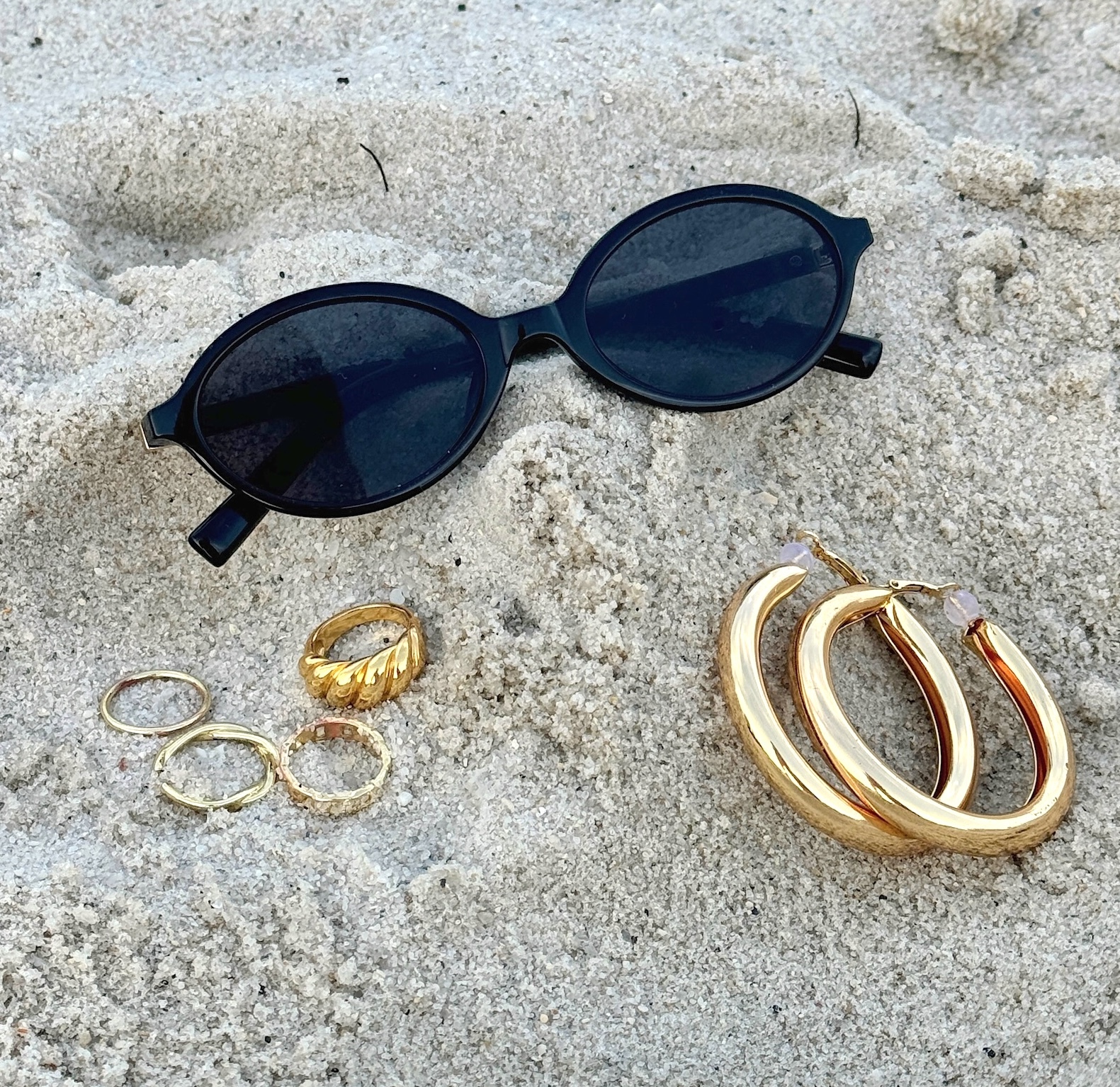 美式復古🔮小橢圓墨鏡