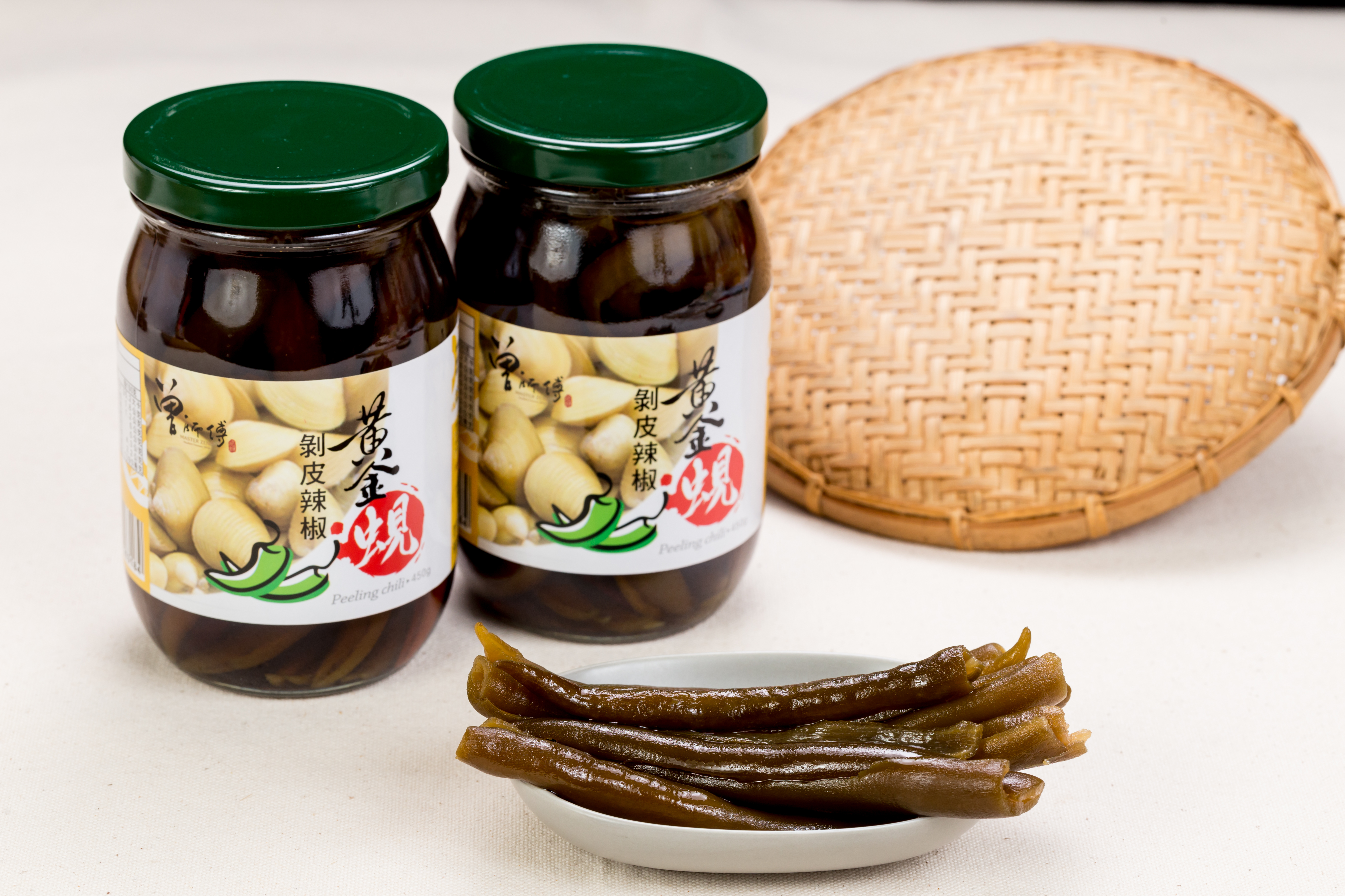 黃金蜆剝椒450g｜小辣｜常溫｜葷食