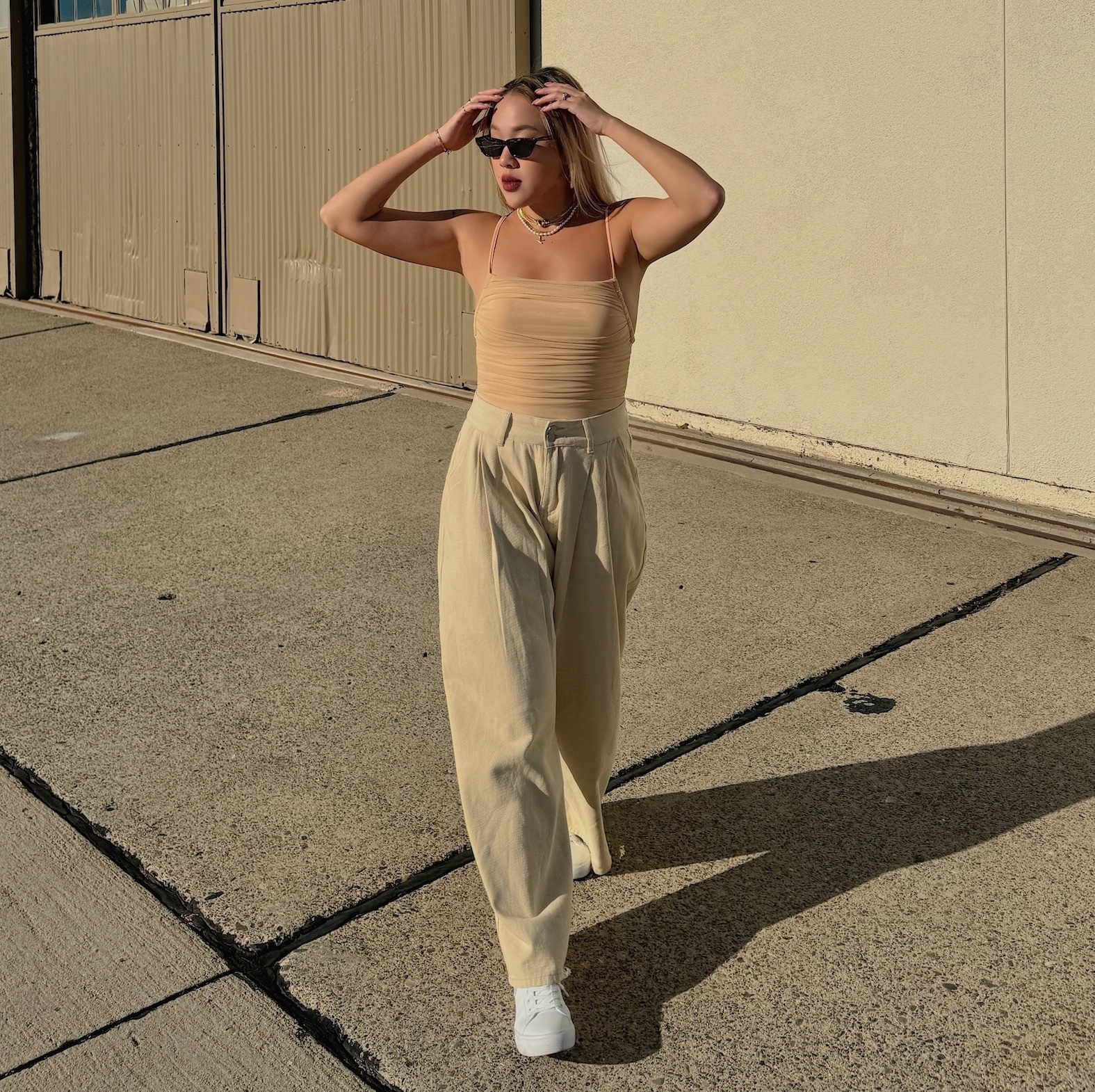 這期必帶🧁美式復古奶油寬褲