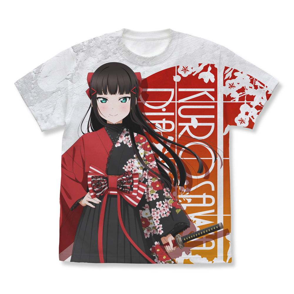 Cospa 1111 描き下ろし 黒澤ダイヤ フルグラフィックTシャツ ソロコンサートver. [ラブライブ！サンシャイン!!]